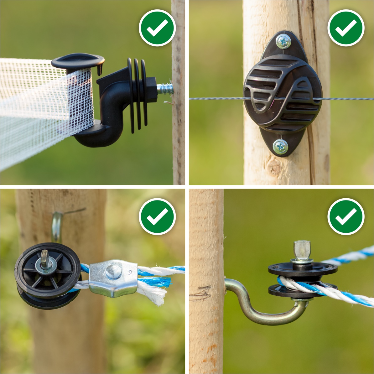 Използвайте подходящ изолатор!