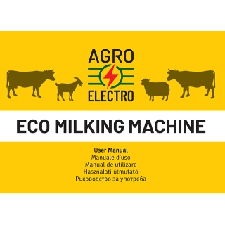 Ръководство за употреба - Доилни агрегати ECO