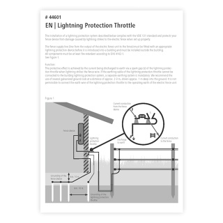 Ръководство за употреба – мълниезащита за електропастири