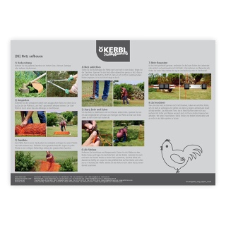 Ръководство за употреба – мрежа за електропастир, 50 м × 106 см