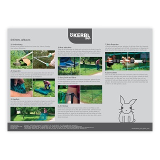 Ръководство за употреба – мрежа за електропастир, 50 м × 65 см