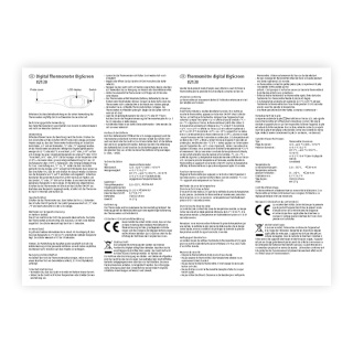 Ръководство за употреба – дигитален термометър, водоустойчив