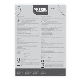 Ръководство за употреба – отоплителен кабел за поилки за пилета