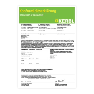 Декларация за съответствие - 0945-0946-0947