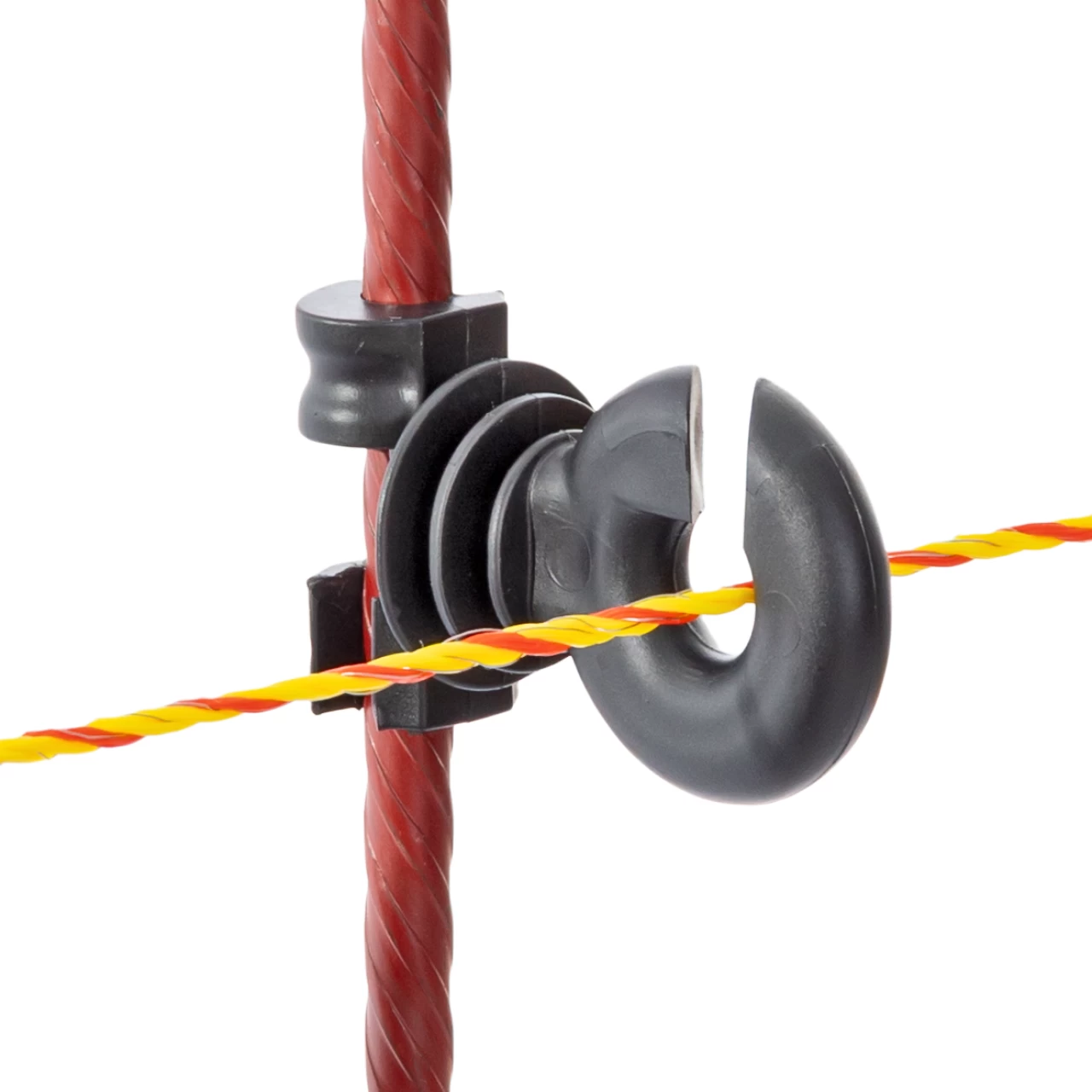 Стоманено колче за електрическа ограда, Ø8 мм × 107 см, 30 бр.