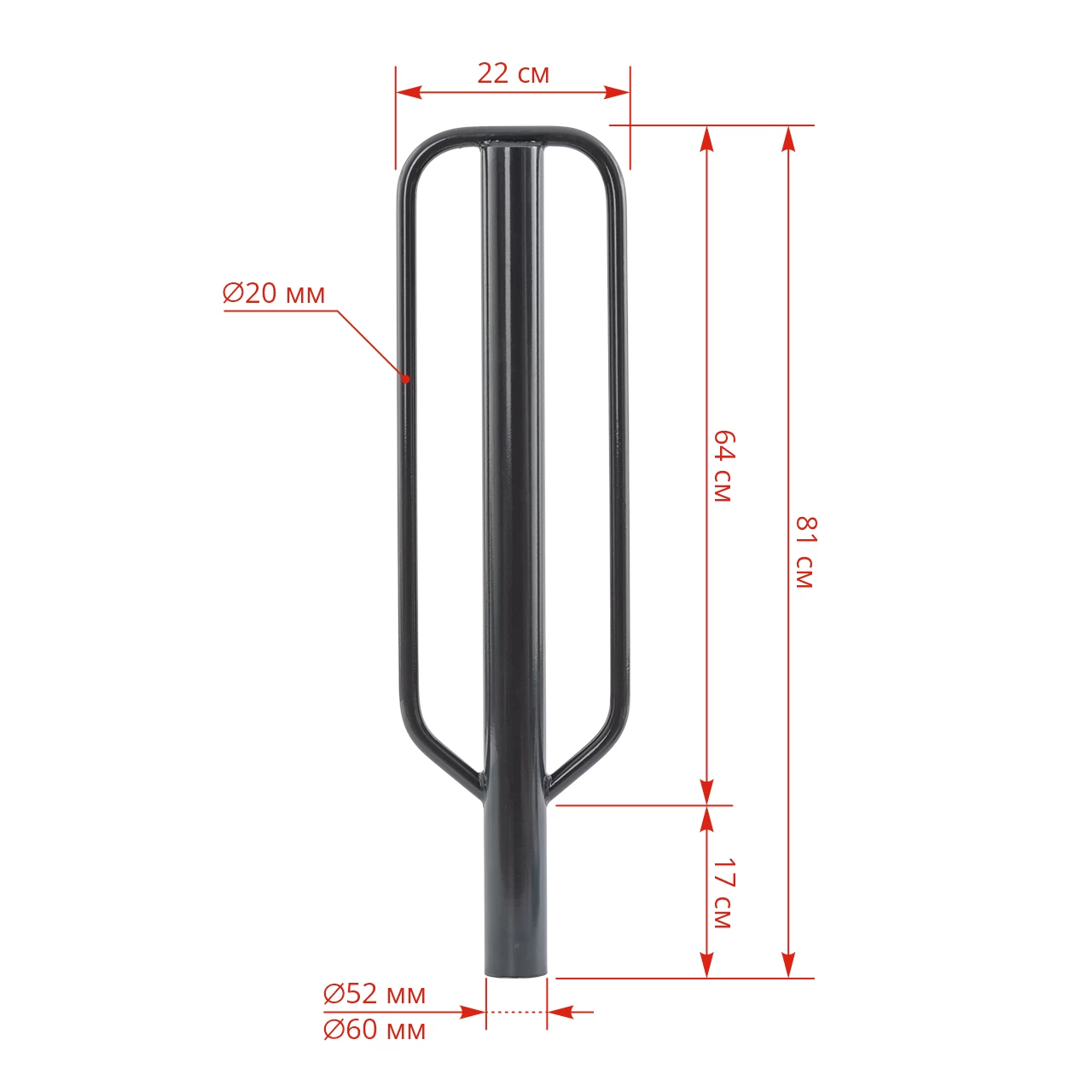 Чук за T-post стълбове