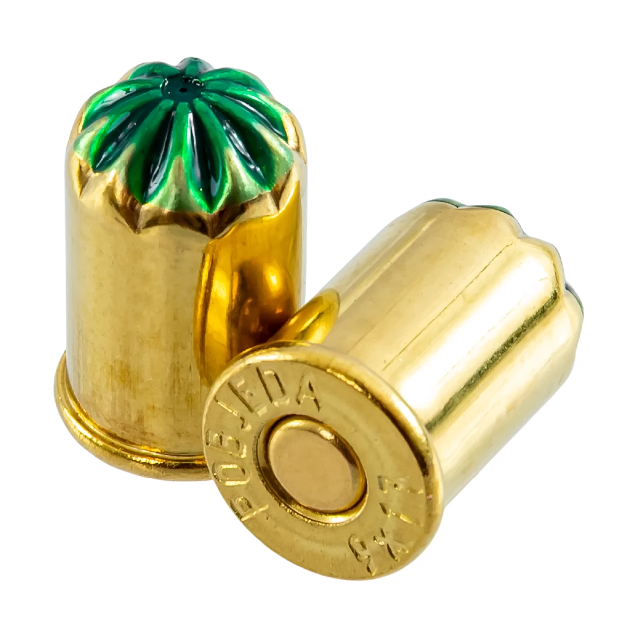 Патрони за зашеметяване, зелени, за малки животни. Калибър 9 × 17 мм, MaxxTech, 50 бр.