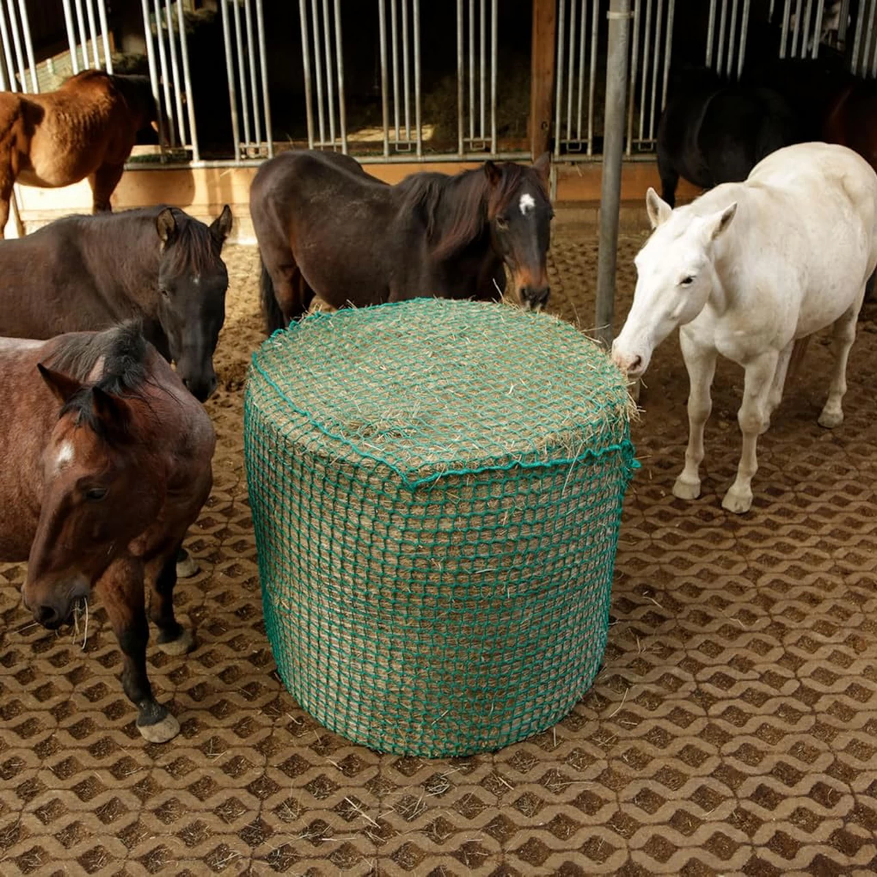Мрежа за хранене на коне, 150 × 150 см