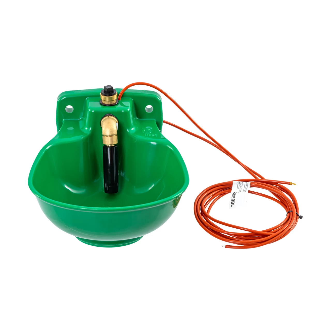 Поилка със защита срещу замръзване, с цилиндричен клапан и нагревателен кабел, 2,8 литра