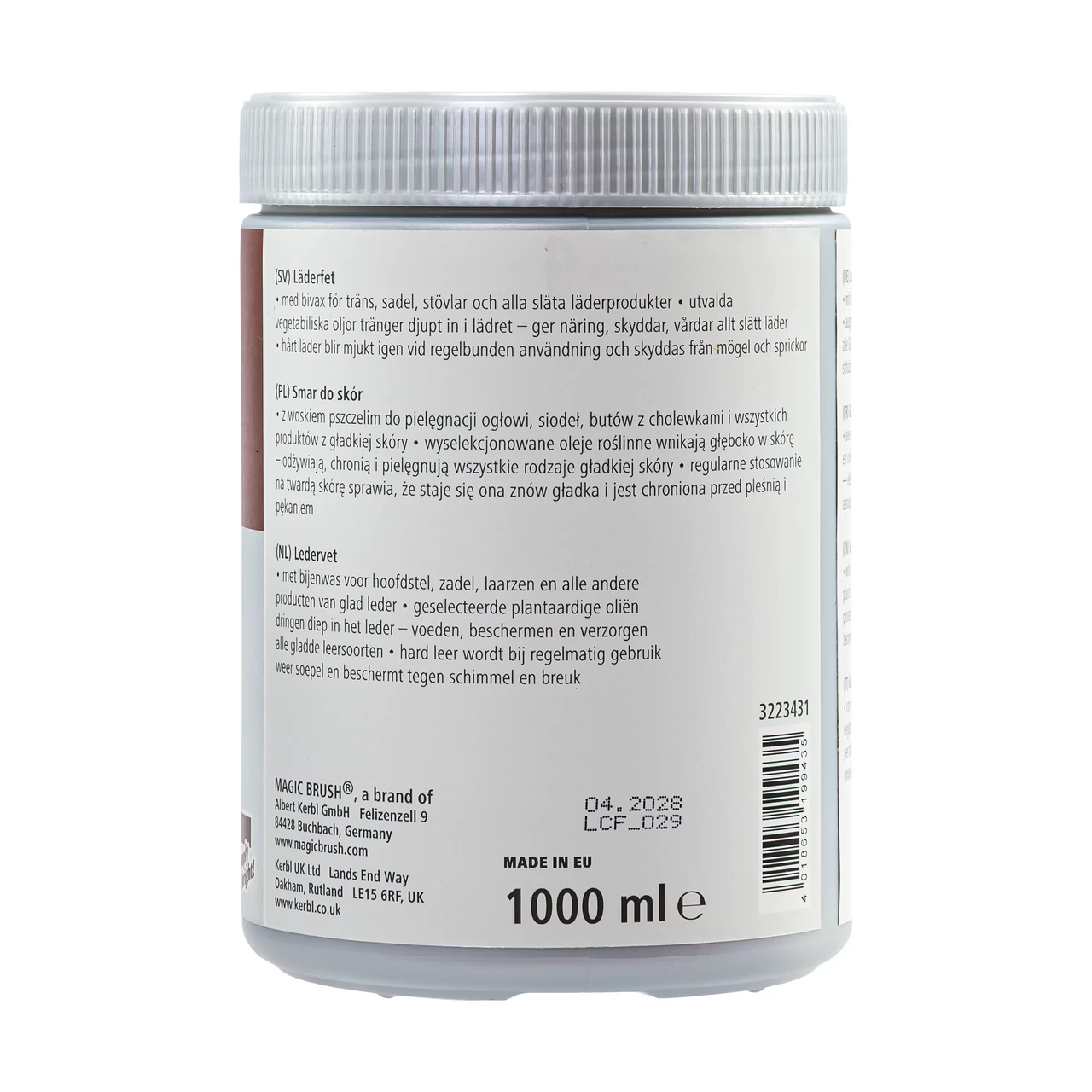 Вакса за кожа, MagicBrush, 1000 мл