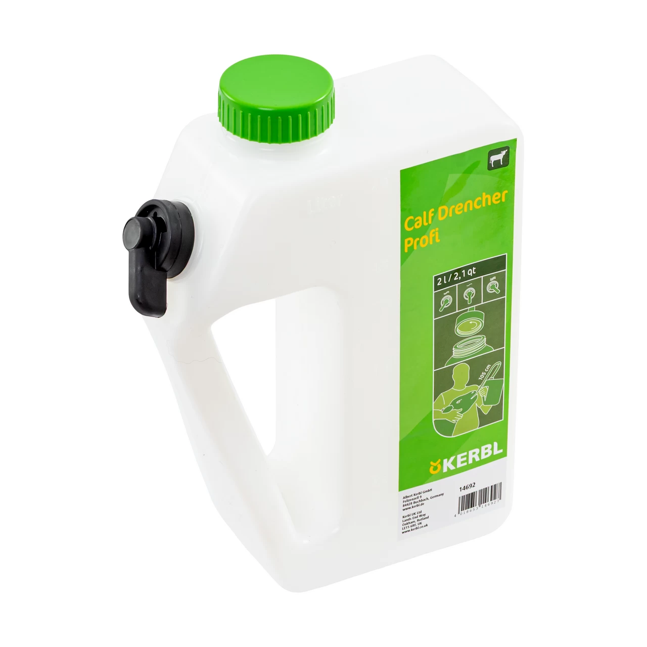Дренчер за телета, 2 литра