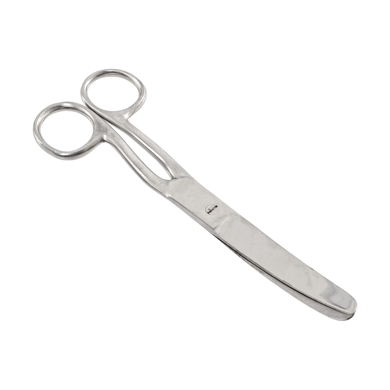 Извита ножица за рязане на превръзки, от неръждаема стомана, 200 мм