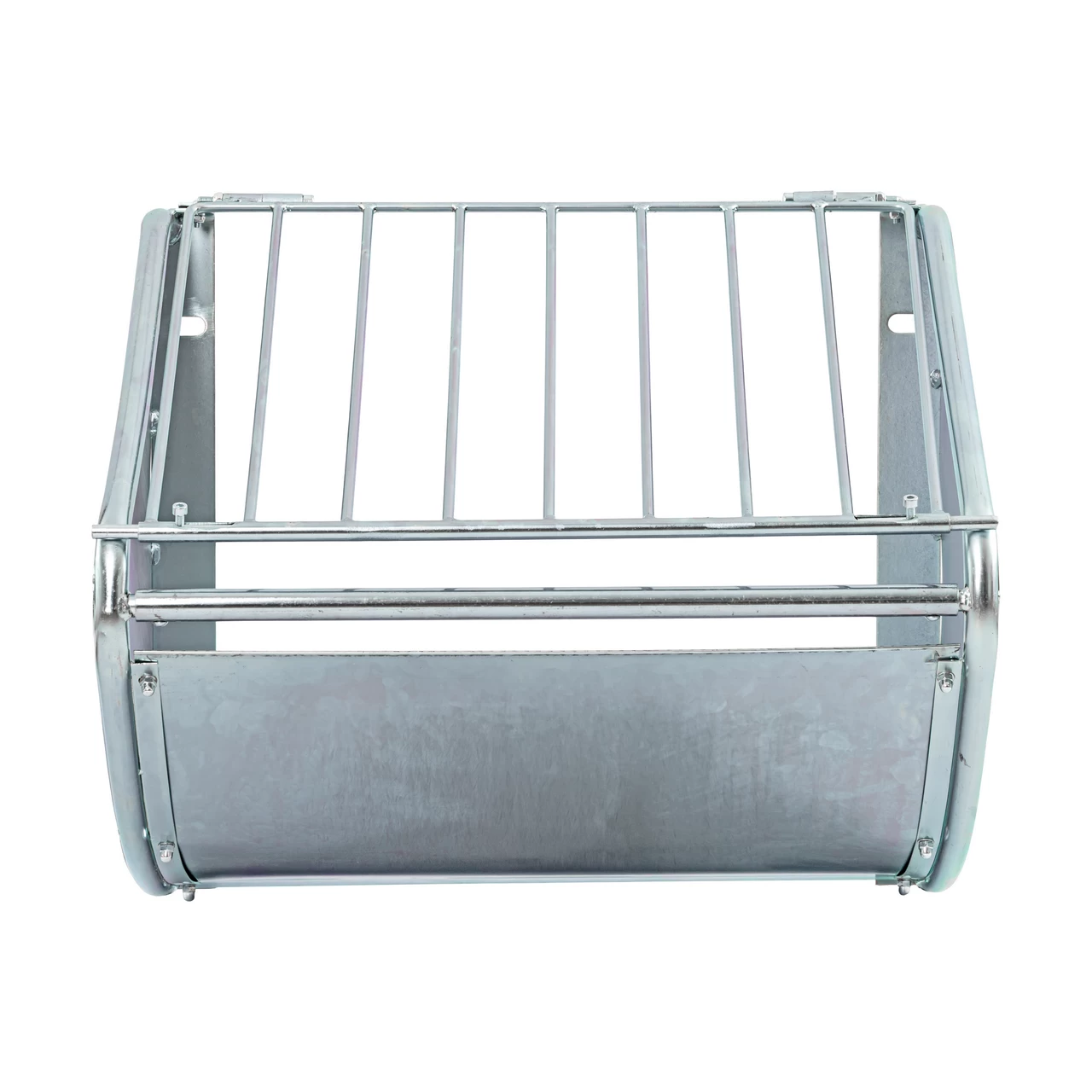 Метална ясла за сено, за монтаж на стена, 60 × 53 см