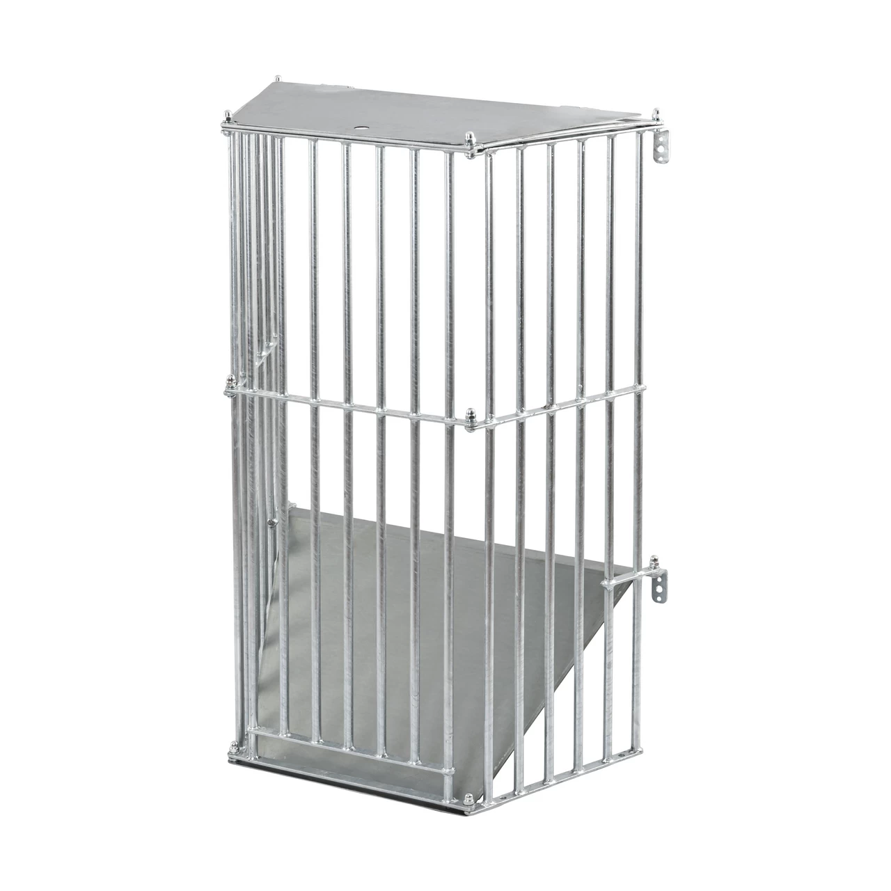 Металнa яслa за сено, за монтаж на стена, 81 × 114 см