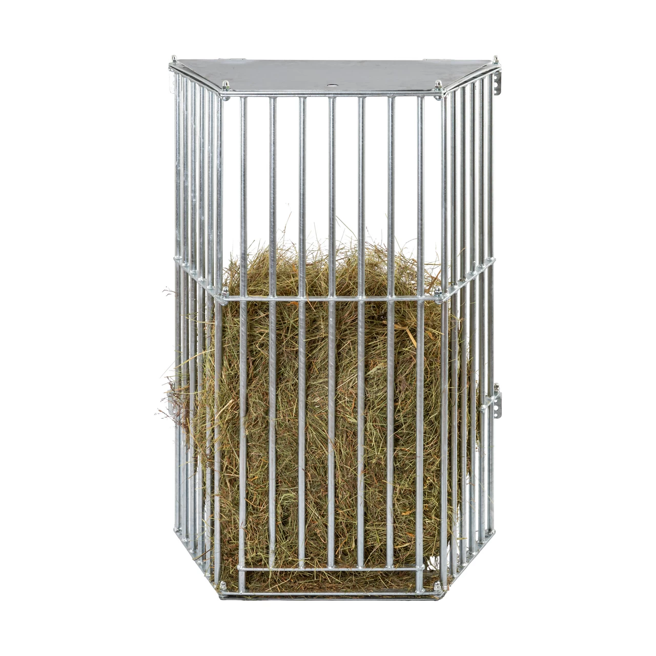 Металнa яслa за сено, за монтаж на стена, 81 × 114 см