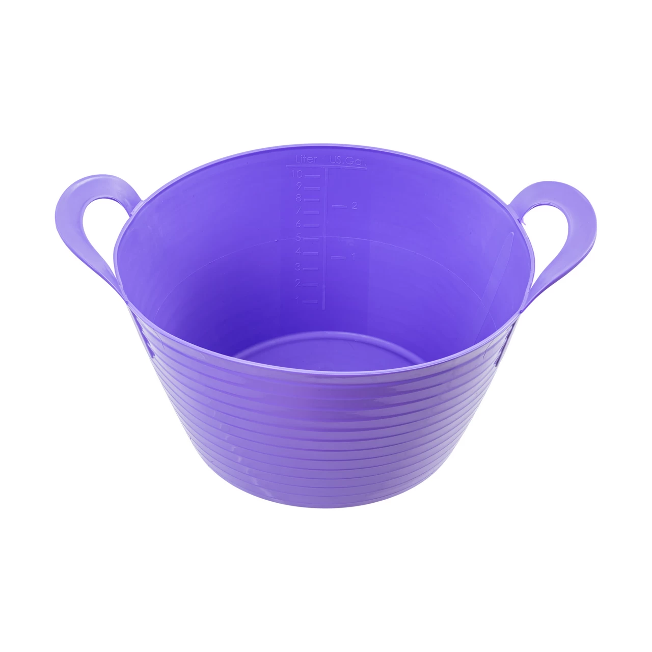 Гъвкава пластмасова кофа, Flexbag, лилава, 12 литра