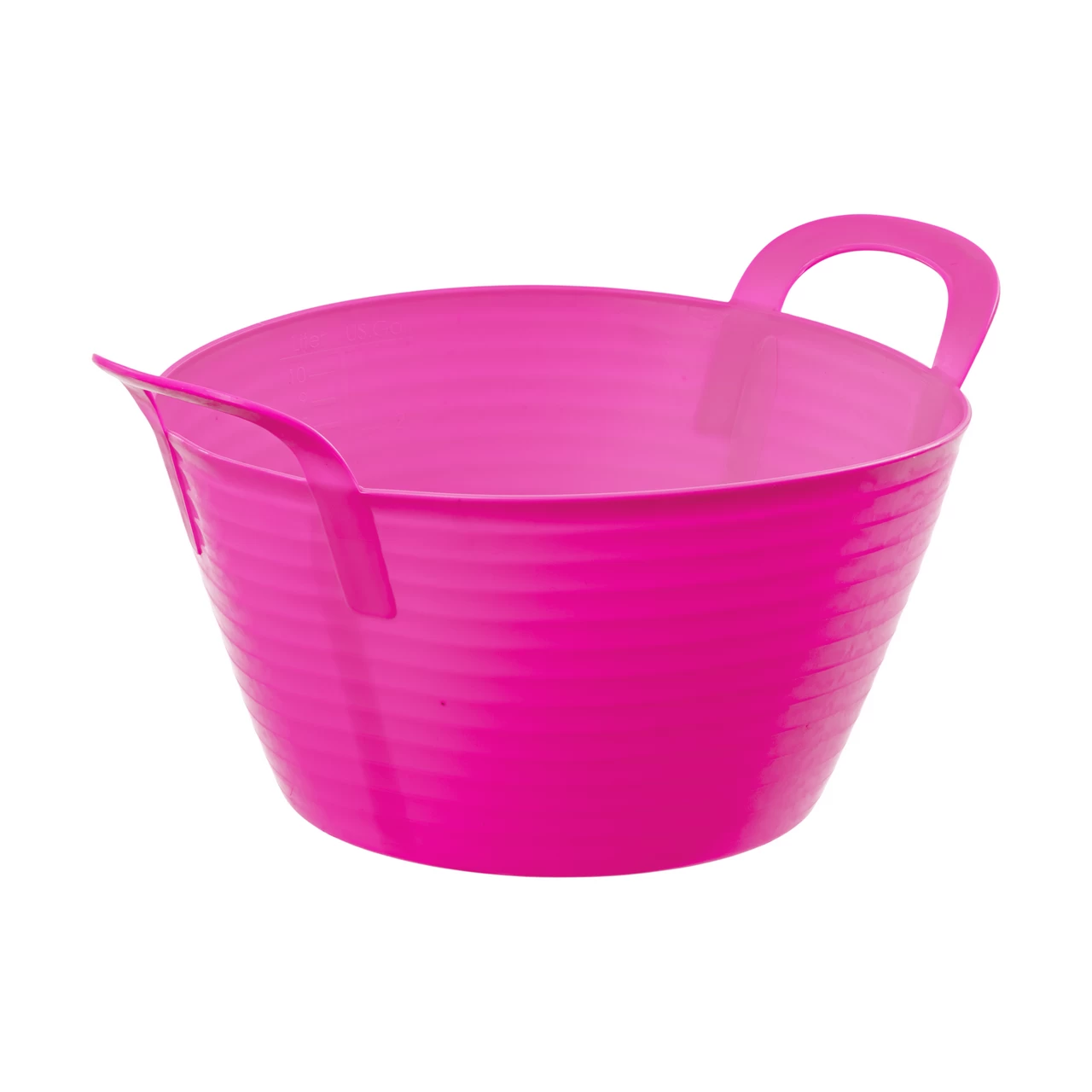 Гъвкава пластмасова кофа, Flexbag, розова, 12 литра
