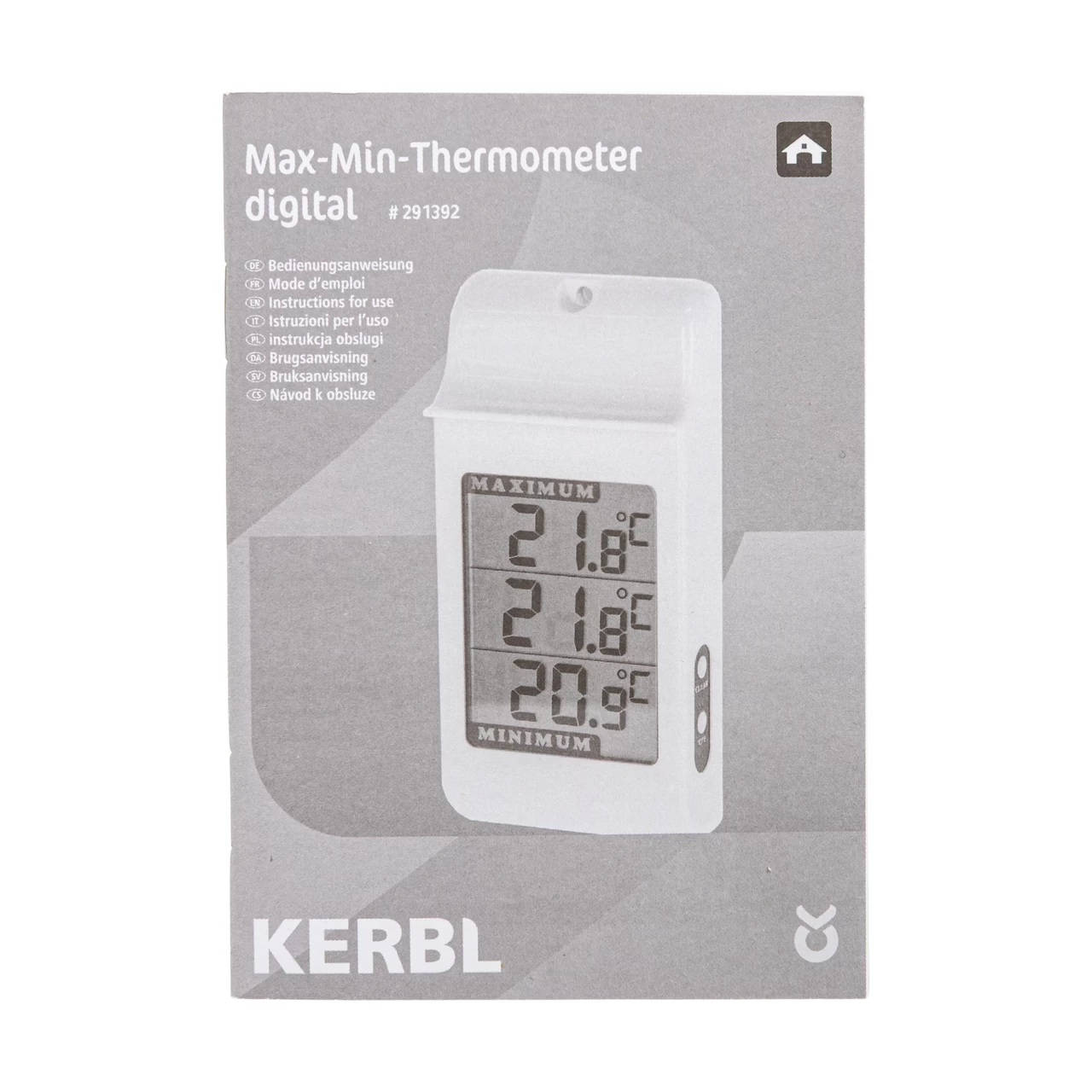 Цифров термометър с функция мин-макс