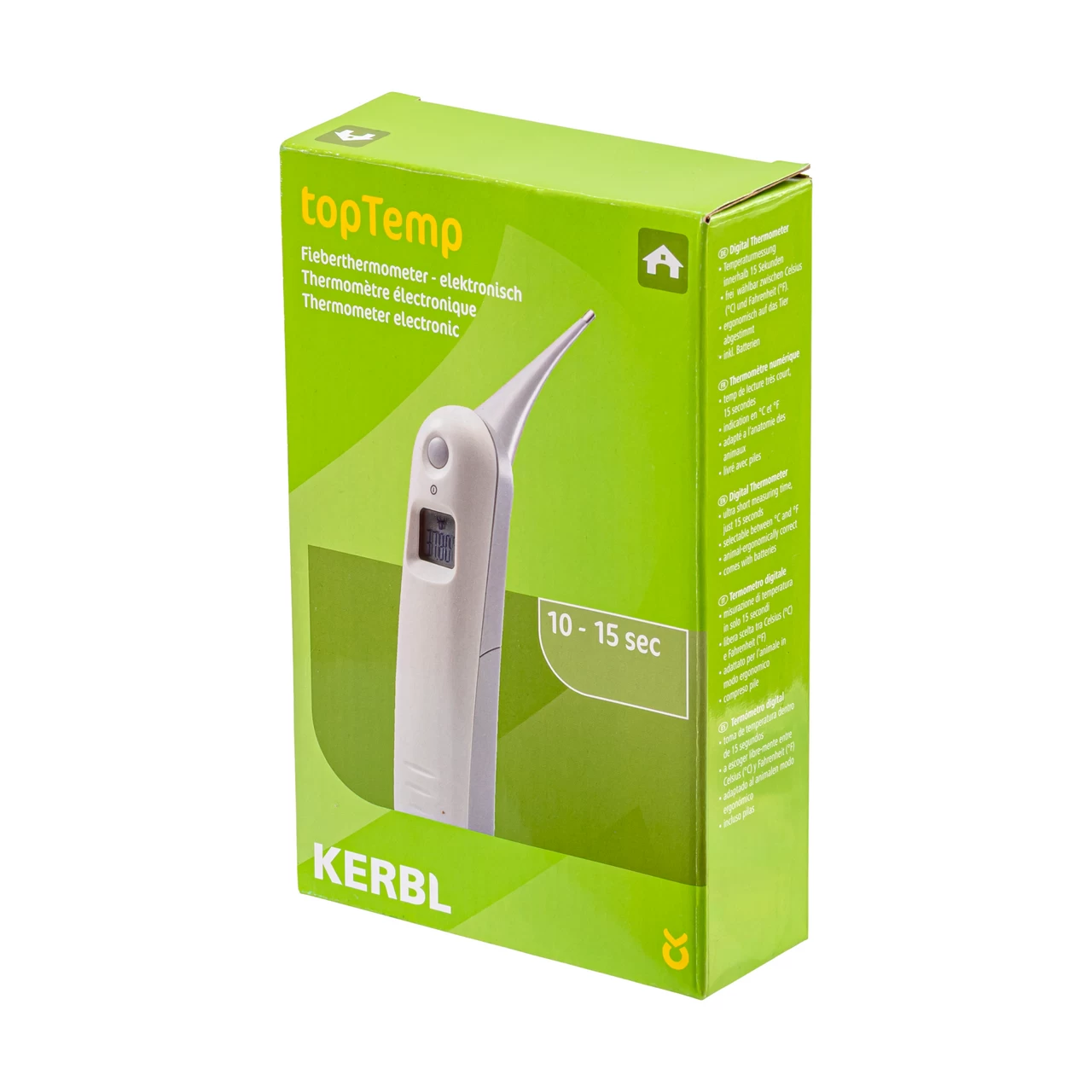 Ергономичен цифров термометър за бързо ректално използване