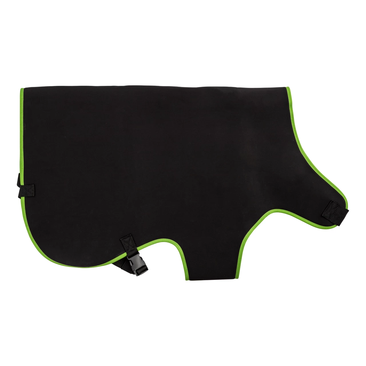 Одеяло за телета, премиум, топлоизолиращо, водоустойчиво, черно, 70 × 70 см