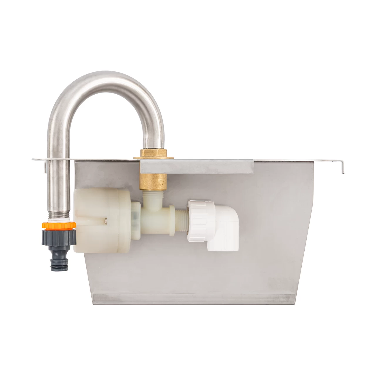 Клапан с поплавък за 42-литрова поилка за едър рогат добитък, 1/2"