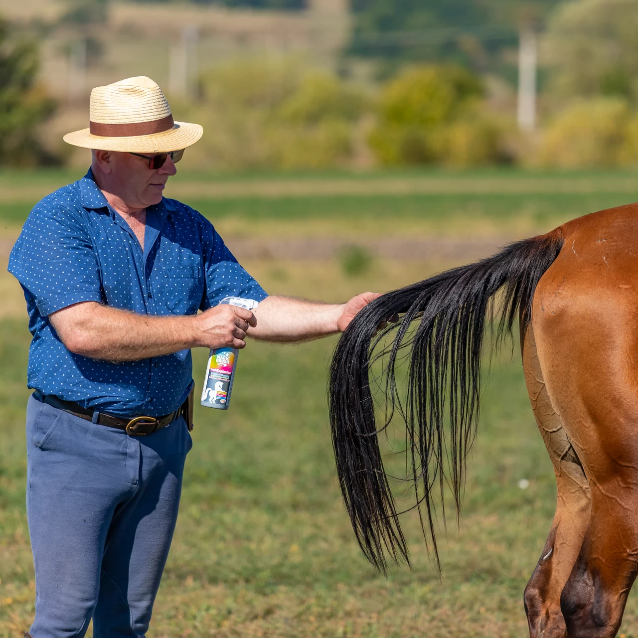 Спрей за грижа за гривата, аромат FruitExplosion, MagicBrush, 500 мл