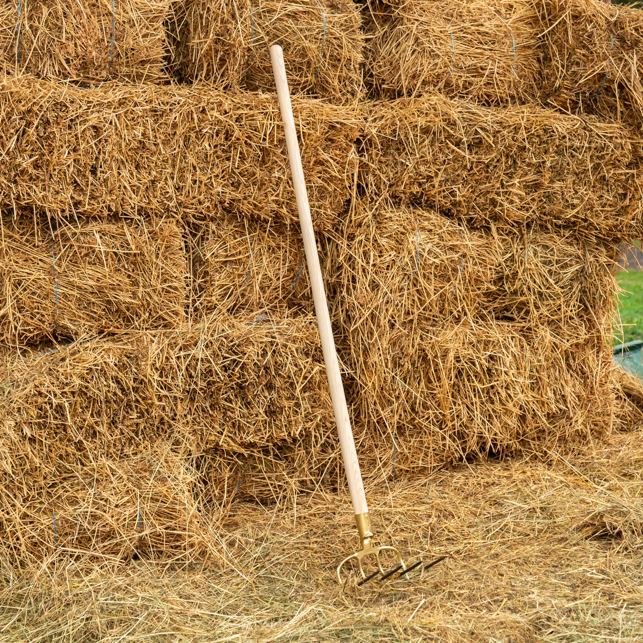 Вила за тор с 4 рога, извита на 90 градуса