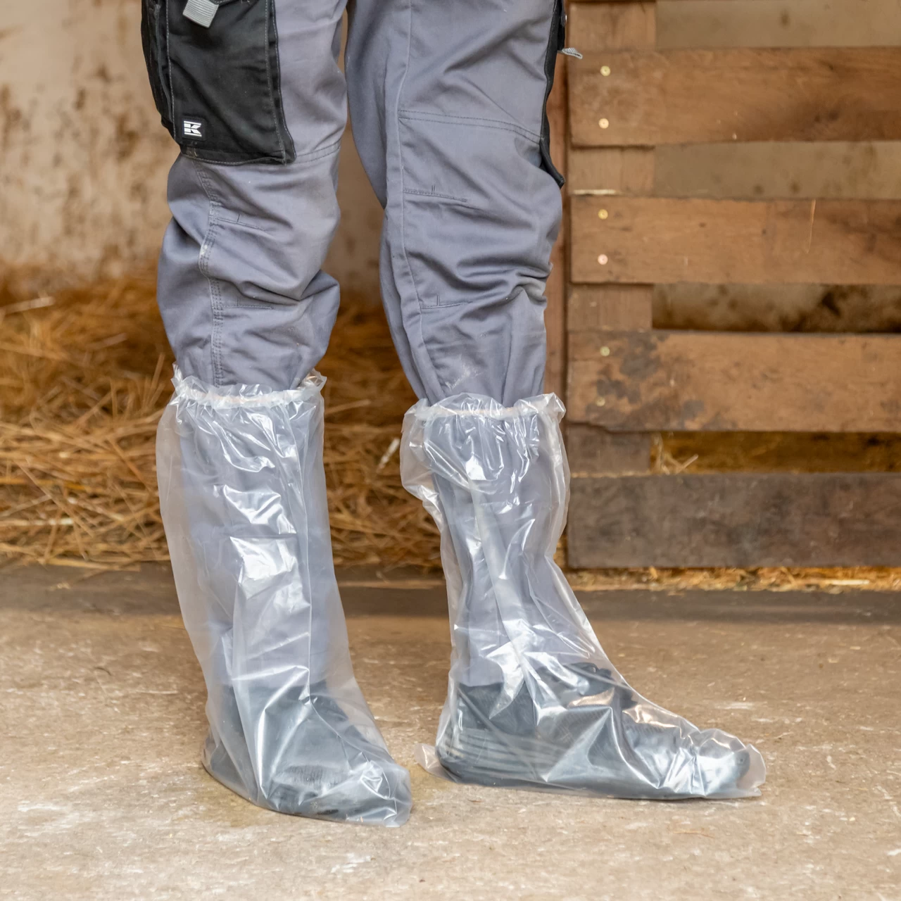 Високи калцуни за еднократна употреба, 40 × 50 см, 100 бр.