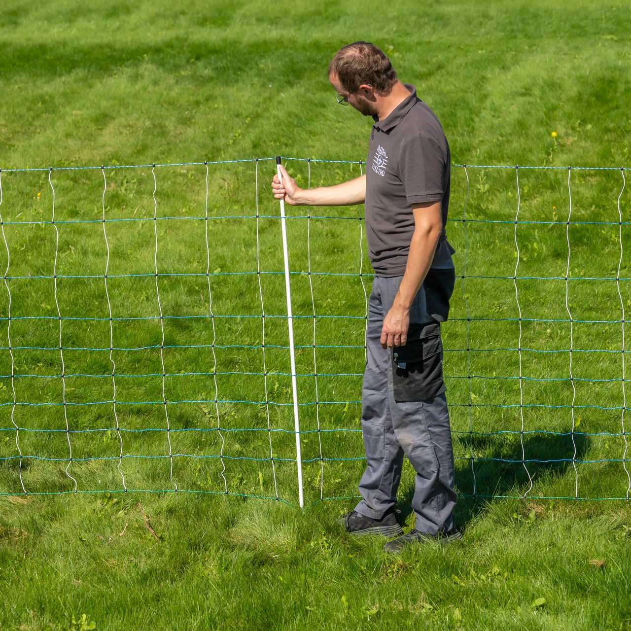 Мрежа за електропастир, OviNet Maxi, 50 м × 122 см