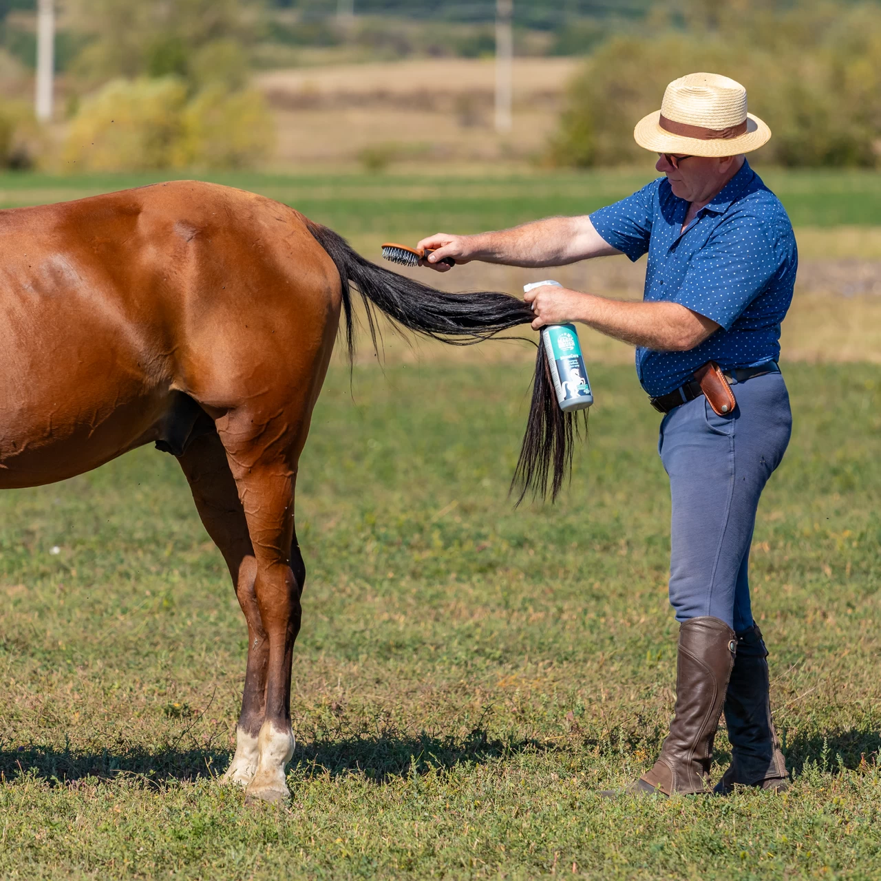 Спрей за блясък на козината, MagicBrush Manecare, 1000 мл