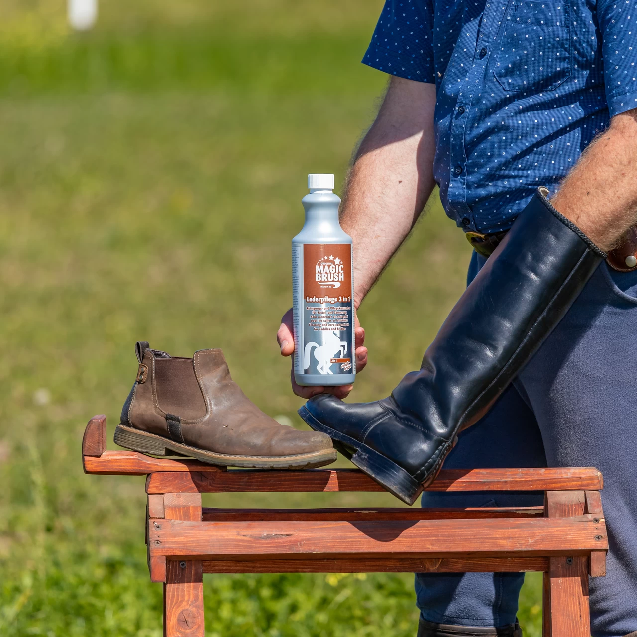 Масло за кожа 3 в 1, MagicBrush, 1000 мл