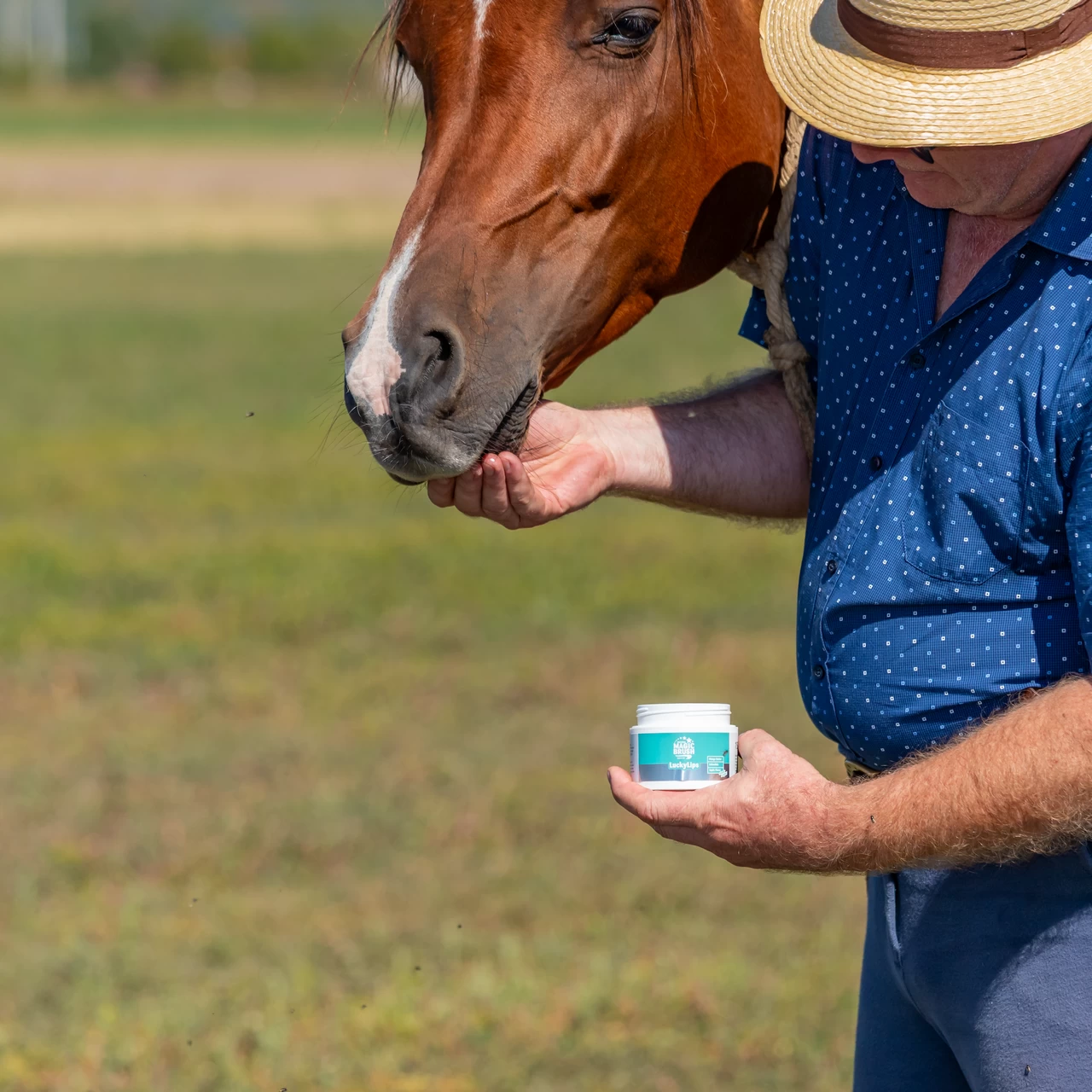 Балсам за кожата около устата на коня, MagicBrush, 150 мл