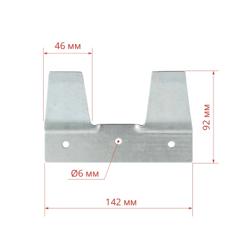 Метална конзола за кофи за кърмене 8 литра