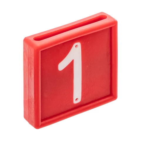 Цифри за маркиращ колан за животни, №1, 10 бр.
