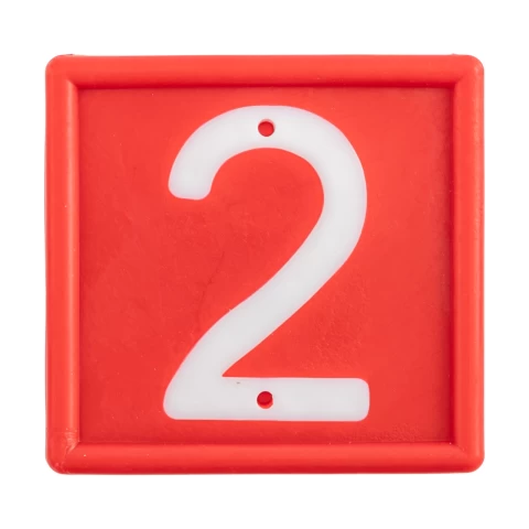 Цифри за маркиращ колан за животни, №2, 10 бр.