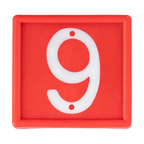 Цифри за маркиращ колан за животни, №6–9, 10 бр.