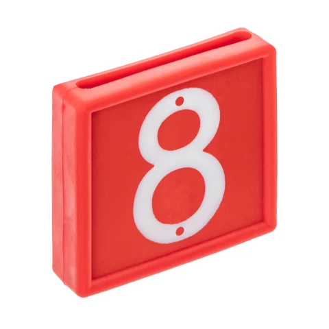 Цифри за маркиращ колан за животни, №8, 10 бр.