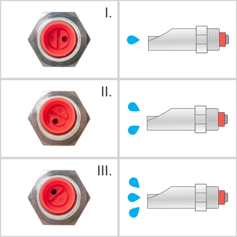 Нипел поилка с резба 1/2", за свине майки, с нипел 3/4"
