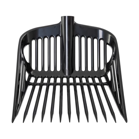 Вила за оборска тор, черна, 37 × 43 см
