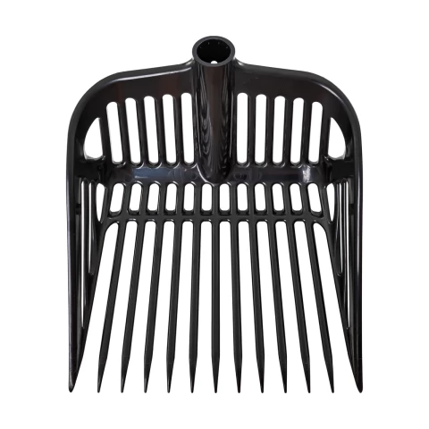 Вила за оборска тор, черна, 37 × 43 см