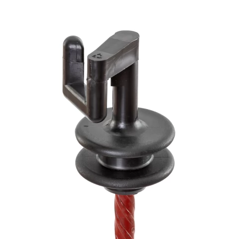 Стоманено колче за електрическа ограда, Ø8 мм × 107 см, 30 бр.