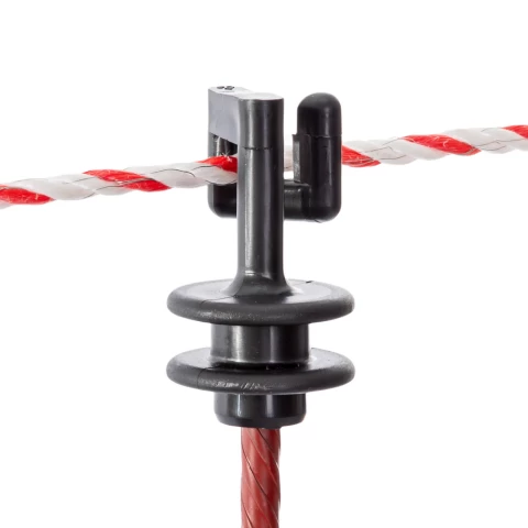 Стоманено колче за електрическа ограда, Ø8 мм × 107 см, 30 бр.