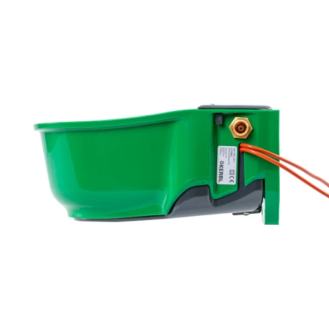 Поилка със защита срещу замръзване, с поплавък и нагревателен кабел, 5 литра