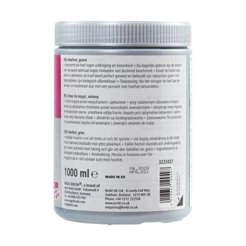 Мехлем за копита MagicBrush, зелен, 1000 мл