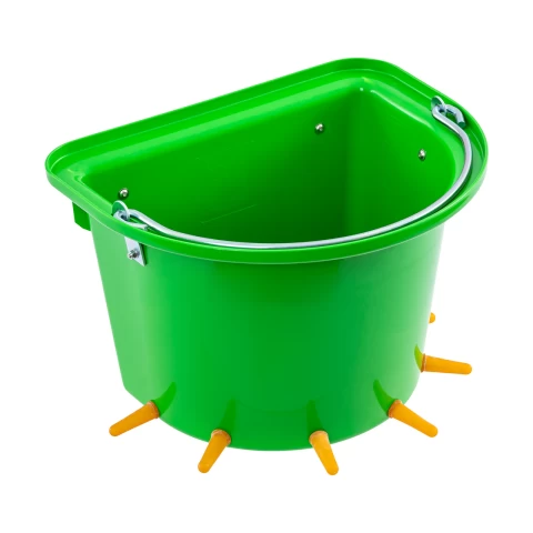 Кофа за хранене с мляко на агнета и козлета с 6 биберона, 12 литра