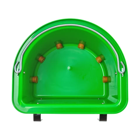 Кофа за хранене с мляко на агнета и козлета с 6 биберона, 12 литра