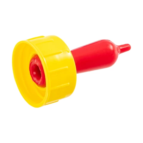 Резервен латексов биберон с капачка