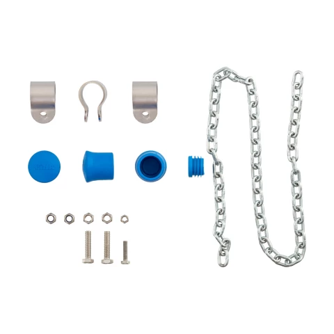 Регулируема опора за главата на едър рогат добитък, предназначена за процедури