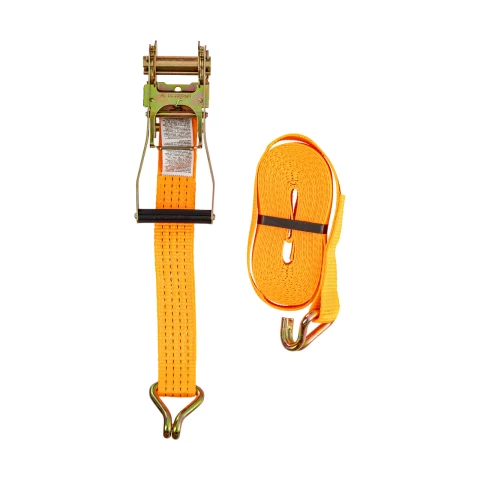 Колан за укрепване на товари с тресчотка, оранжев, 4000 кг, 50 мм × 8 м