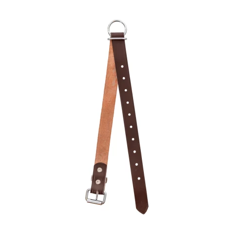 Нашийник за овце и овни от естествена кожа, 65 см